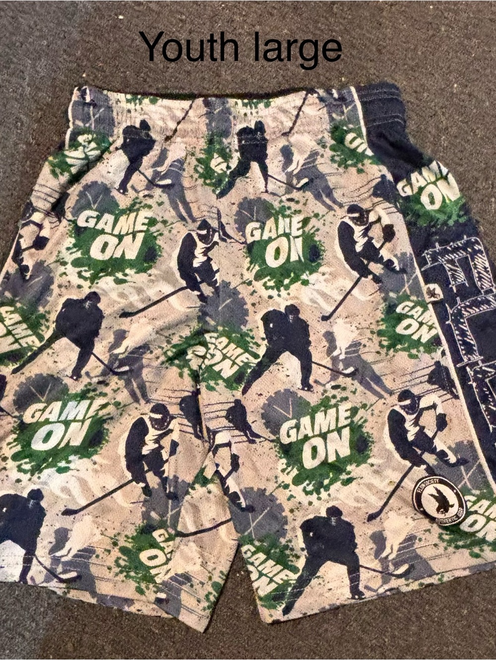 Flow society shorts- youth large